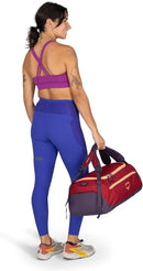 Osprey Daylite Duffel Backpack - Convertible Everyday Duffel Bag for Gym, Commute, and Travel | 60L | Tumbleweed Yellow/Tunnel Vision — 8