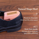 FootFitter Cedar Shoe Trees, Split Toe Wide Heel Premium Shoe Shapers — 3