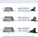 BFPETHOME Orthopedic Washable Large Dog Bed for Senior Dog Comfy Sleep
