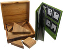Tangram Wooden Puzzle Geometry Game, with 48 Silhouette Challenge Booklet — 2