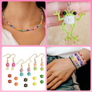 120 Colors 4mm Seed Beads Bracelet Making Kit,13000pcs 5 Types Small Beads — 4