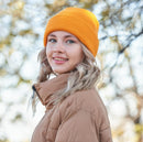 Connectyle Classic Double Layer Knit Beanie Hat Warm Thick Acrylic Winter Hats Daily Cuffed Beanies Watch Hat for Men Women - Gold — 3