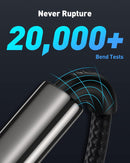 Baseus USB C Cable, 100W PD 5A QC 4.0 Fast Charging USB C to USB C Cable 4