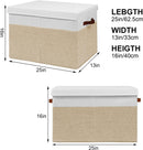 Large Toy Storage Box with Lid, Toy Chest Bin Boxes Basket with Dividers — 3