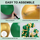 YMSZ Green and Gold Balloons Arch Kit, Green Balloons Birthday Decorations | Green & Gold — 3