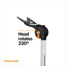 Fiskars 8-12 Ft Extendable 2-in-1 Tree Pruner & Pole Saw with Rotating Head | 8-12 ft Rope-Free Saw & Pruner — 7