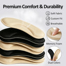 9 Pairs Heel Pads for Shoes High Heels, Inserts for Women Men, Heel Grips Liners Cushions, Protectors for Blisters Heel Pain and Slipping, Comfort Shoe Fillers for Sneakers Leather (Beige Black) - Beige Black | 9 Pairs — 5
