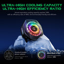 Black Shark Magnetic Phone Cooler 5 Pro - 18 Addressable RGB LEDs, Detachable Grip, APP-Controlled Thermostatic Cooling Fan for iPhone MagSafe/Android/iPad -Gaming/Streaming/Photography photo 5
