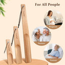 Tonrief Solid Wood Long Handle Shoe Horns | 3-Pack — 7