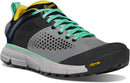 Danner Trail 2650 3” Hiking Shoes for Women - Durable Suede & Textile Upper with Breathable Mesh Lining, Ortholite Footbed & Vibram Traction Outsole - Gray/Blue/Spectra Yellow — 1