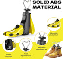 Shoe Stretcher Men Women, Professional Update 4-Way Adjustable Boot Widener | yellow — 6