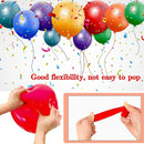 68Pcs Red Black White Latex Balloons 12 Inch with Black Red Confetti Balloons for Birthday, Wedding, Baby Shower, Graduation Poker Card Party. | Heihongbai — 3