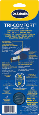 Dr. Scholl's Dr. Scholl's Tri-Comfort Insoles, Women's Sizes 6-10 — 2