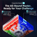LiangCuber Moyu Aosu V7 M 4x4 Speed Cube Single-Track Magnetic Flagship Stickerless, Moyu AoSu WRM V7 4 by 4 Cube 96 Magnets — 3