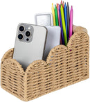 CubesLand Bedside Table Desk Organizer Caddy, Remote Pen&Pencil Holder Cup — 1