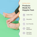 ZenToes Hammer Toe Corrector, Triple Loop Gel Toe Spacers, 4 Pack 8