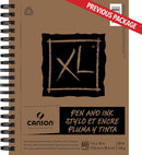 Canson XL Series Pen & Ink, white, 7x10 | Side Wire — 2