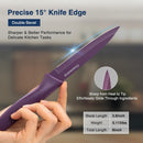 Gourmetop Paring Knife Set of 4, 3.8” Fruit Knife with Cover, German Steel — 2
