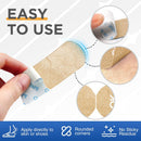 OK TAPE Blister Prevention Tape, 100 Pcs, Moleskin for Blisters, Shoes | Beige-100p — 3