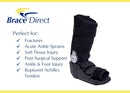 Brace Direct ROM Cam Walker Boot Tall - Achilles Tendonitis Walking Boot — 3