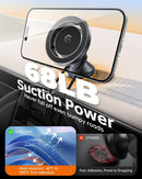 SYNCWIRE MagSafe Car Mount, Adjustable Magnetic Phone Holder, Space Gray photo 4