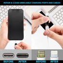 ECASP Cleaner Kit for AirPod,Multi-Tool iPhone Cleaning Kit,Cell Phone Cleaning Repair & Recovery for iPhone & iPad(Type C)Charging Port,Lightning Cables&Connectors,Easy to Store & Carry Design,Black photo 6