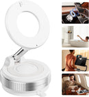 REOKILY 2026 Upgraded Vacuum Magnetic Car Phone Holder 360° Reinforced 96LBS Ultra Suction Cup Phone Mount for MagSafe Cell Phone Holders for Your Car/Gym/Mirror Mount for iPhone & Android | White photo 1