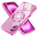Misea Magnetic for iPhone 16 Case Compatible with MagSafe Hot Pink — 1