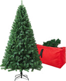 6ft Artificial Christmas Tree, Xmas Tree with 1,000 Branch Tips, Arbol de Navidad with Fold-Able Base Stand, Premium North Valley Spruce for Home, Office, Shop Decoration — 1