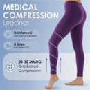 ABSOLUTE SUPPORT Women Compression Leggings 20-30mmHg, Purple, 3X-Large — 2