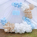 Voircoloria 130pcs White Party Balloons Garland Arch Kit, 18 12 10 5 Inch | 03 White | 5/10/12/18 inch - 130pcs — 4