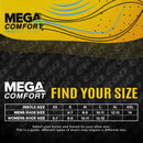 MEGAComfort Anti-Fatigue Insoles for Men and Women - Memory Foam for Work Shoes, Boots, Steel Toe - Reduce Pain, Tired Feet — 6