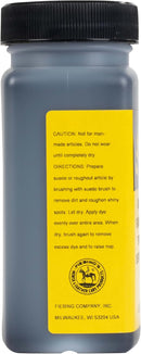 Fiebing's Grey Suede Dye (4 oz) - Recolor, Brighten & Restore Suede & Roughout Leather Shoes, Furniture, Purse - Includes Wool Dauber for Easy Application - Flexible When Dry, Won't Crack or Peel — 6