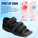 Estinko Post Op Shoe, Post Op Recovery Shoe, Adjustable Medical Walking Shoe for Post Surgery or Operation Foot Support, Broken Foot or Toe, Fracture or Ulcer, S, Male Size 6.5-8, Female Size 8-9.5 - Post Op Shoe * 1PC — 4