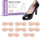 Heel Grips for Women Men Shoes - Kimihome 4 Pairs Heel Pads for Shoes That are Too Big, Heel Cushion Pads for Heel Slipping, Blisters, Friction, Non Slip Comfort Heel Inserts Filler Protectors (Beige) — 1