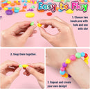 FUNZBO 520+ Snap Pop Beads - Jewelry Making Beads Charms Style Craft Kit, Arts and Crafts for Kids Ages 4-8, Toys… — 3