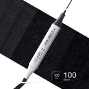 Copic Marker with Replaceable Nib, 100-Copic, Black,CMO-100C | 1 Count (Pack of 1) — 2