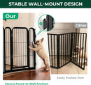 FXW Dog Gate, Extra Wide Adjustable for Openings Up to 69", 24" H