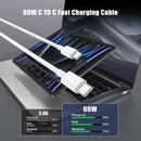 Essri USB C to USB C Cable 3FT for Apple iPhone 17 16 Charger Cord 4Pack 3