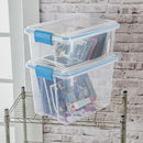 Sterilite Gasket Storage Box with Lids for Home & Office, 12 Quart, 6-Pack — 4