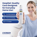 Exergen TAT-2000C+ Thermometer for Adults, Kids, & Newborns, 9V Included — 5