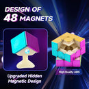 GONINO Mirror Cube, Magnetic Speed Cube 3x3x3 with Reflective Design — 2