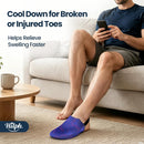 Hilph Foot Toes Ice Pack Wrap for Broken Toes & Bunion Surgery Recovery - Blue — 3