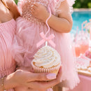 PHD CAKE 24-Count Pearl Pink Spiral Long Thin Birthday Candles, Cake Candles, Birthday Parties, Wedding Decorations, Party Candles — 3