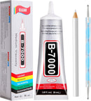 FITTDYHE B7000 Glue Clear with Precision Tip，50Ml B7000 Glue Clear for Rhinestones Glue for Crafts, Multipurpose… — 1