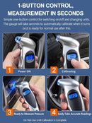 Digital Tire Pressure Gauge 150 PSI, Accurate in 0.1 Increments,1 Pack Tire…