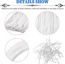 White 260 Balloons, Thickening Long Balloons for Tying Arch, Twisting Latex Animals Magic Modeling Skinny Birthday Balloons for Kid‘s Party Wedding Decoartion 100pcs — 2
