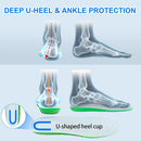 2026 New 4D Cloud Steppers Insoles for Men & Women,Breathable Massage Shoe Inserts,Memory Foam Cushioning Insoles,Shock Absorption & Foot Pain Relief for Plantar Fasciitis(M 10.5-11 / W 12-12.5 290mm) - Gray — 3