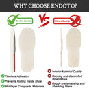 Endoto Sheepskin Insoles for UGG Replacement Inserts Soles - Red — 5