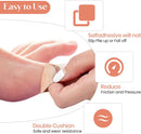 Nuanchu 60 Pcs Bunion Cushions Self-Adhesive Bunion Pads, Skin Color, L — 4